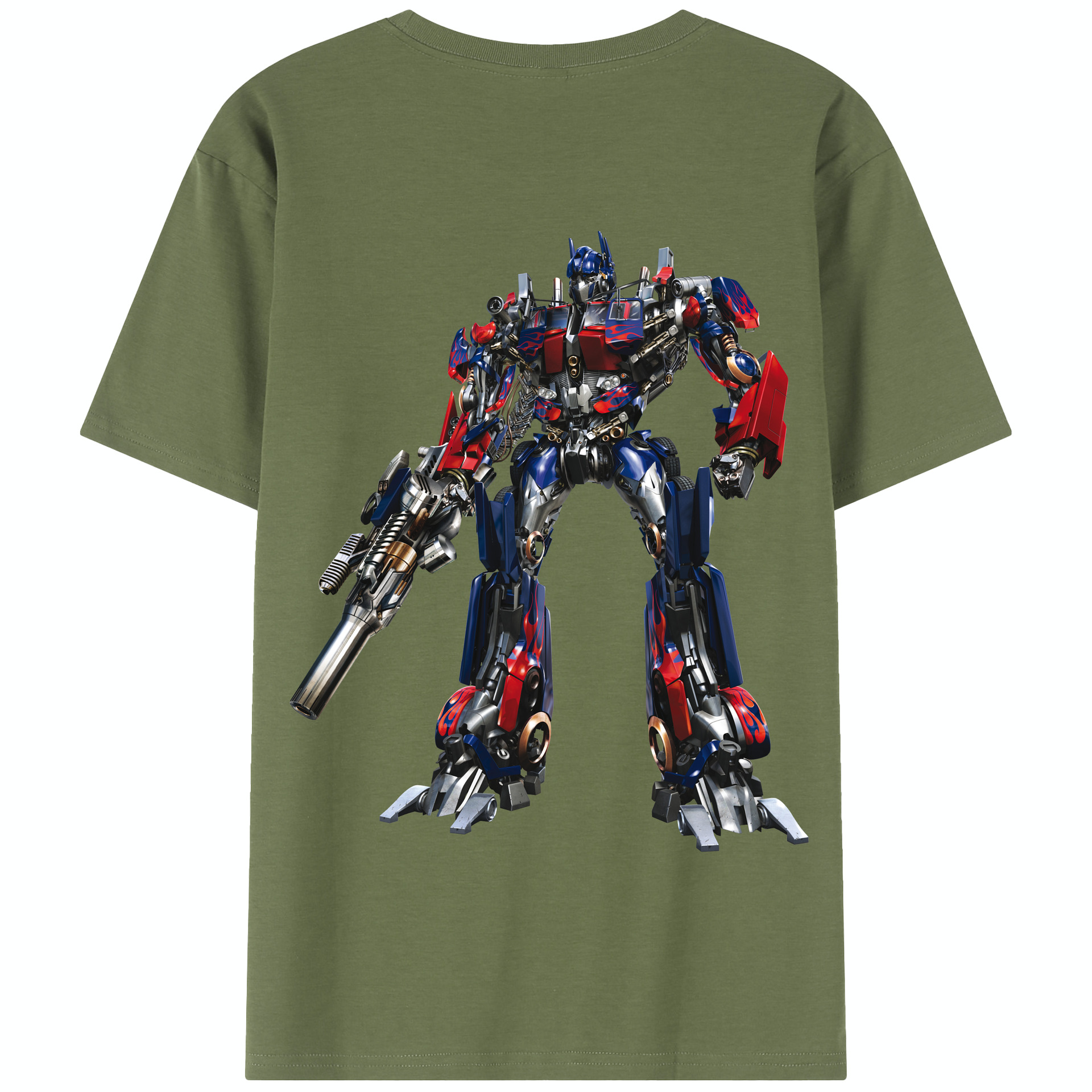（画像用）  綿100％半袖Tシャツ（背面プリント）